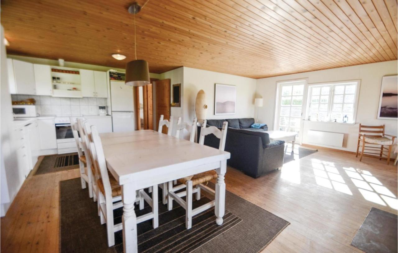Nice Home In Knebel With Kitchen Exterior foto